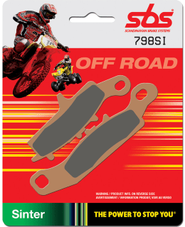 * SBS BRAKEPADS SINTERED OFFROAD Main Image