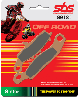 SBS BRAKEPADS SINTERED OFFROAD Main Image