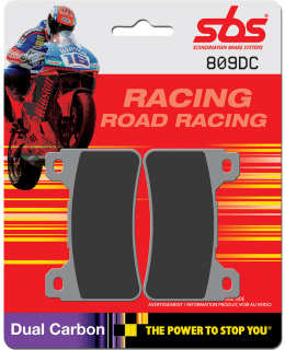 SBS BRAKEPADS DUAL CARBON Main Image