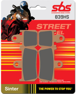 SBS BRAKEPADS SINTERED Main Image