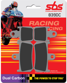 SBS BRAKEPADS DUAL CARBON Main Image