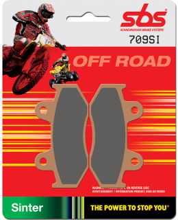 SBS BRAKEPADS SINTERED OFFROAD Main Image