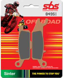 SBS BRAKEPADS SINTERED OFFROAD Main Image