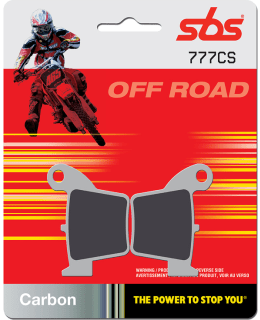 SBS BRAKEPADS CARBON SILVER Main Image