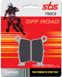 SBS BRAKEPADS CARBON SILVER Main Image