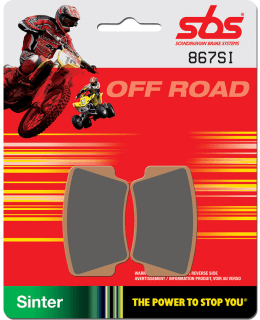 SBS BRAKEPADS SINTERED OFFROAD Main Image