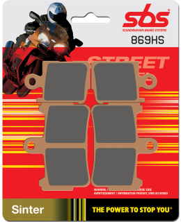 SBS BRAKEPADS SINTERED Main Image