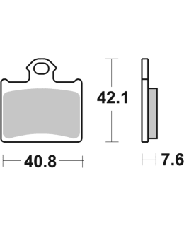 SBS BRAKEPADS RACING SINTERED Main Image