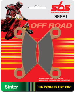 SBS SINTERED 23-899SI OFFROAD JARRUPALAT Main Image