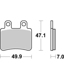 SBS BRAKEPADS HM SCOOTER Main Image