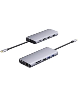 ESTUFF ES623009 12-IN-1 USB-C-KESKITIN Main Image