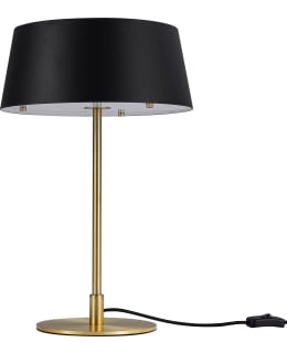 NORDLUX CLASI TABLE LAMP BLACK/BRASS Main Image