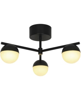NORDLUX CONTINA BLACK CEILING LIGHT Main Image