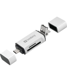SANDBERG CARD READER USB-C/USB/MICRO Main Image