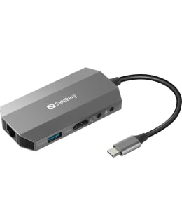 SANDBERG USB-C 6IN1 TRAVEL DOCK Main Image