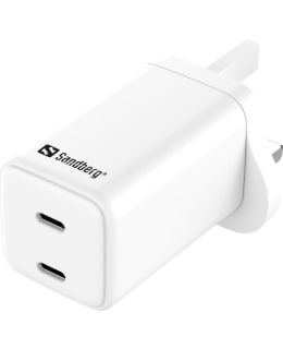SANDBERG 441-62 DUAL USB-C PD65W CHARGER Main Image