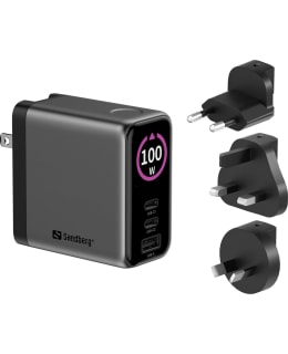 SANDBERG TRAVEL CHARGER PD100W DISPLAY Main Image