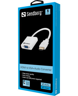 SANDBERG HDMI TO VGA + AUDIO MUUNNIN Main Image