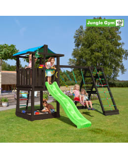 JUNGLE GYM HUT MUSTA LEIKKIT+CLIMB+LIUKM Main Image