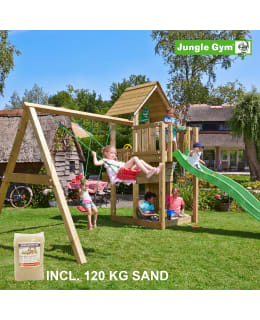 JUNGLE GYM CUBBY LEIKKITOR+SWING+VIHR LM Main Image