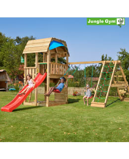 Jungle Gym Barn play tower and Climb Module Xtra Main Image