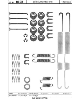 OJD QB OJD-105-0698 ASENNUSSARJA Main Image