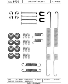 OJD QB OJD-105-0730 ASENNUSSARJA Main Image