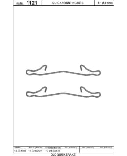 OJD QB OJD-109-1121 ASENNUSSARJA Main Image