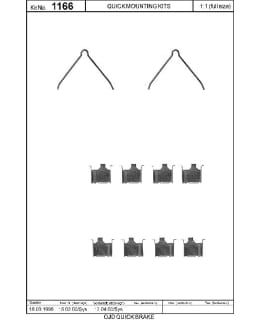 OJD QB OJD-109-1166 ASENNUSSARJA Main Image