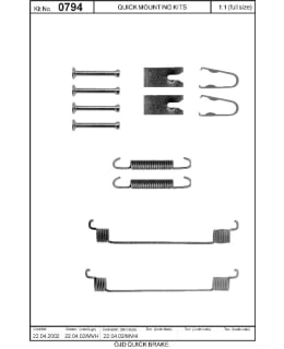 OJD QB OJD-105-0794 ASENNUSSARJA Main Image