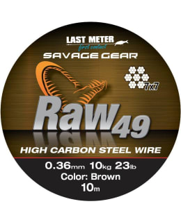 SG RAW49 STEELWIRE 10M 0.54MM 23KG PER Main Image