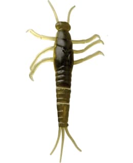 SG LB 3D PVC MAYFLY 50MM GREEN 8PCS JIGI Main Image