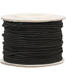 CC MUSTA 1MM ELASTINEN KORULANKA Main Image