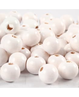 CC 12MM VALKOISET PUUHELMET Main Image