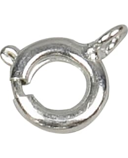 CC HOPEANVÄRINEN 7MM JOUSIRENGASLUKKO Main Image