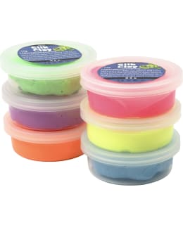 SILK CLAY NEONVÄRIT 6X14G/PKT Main Image