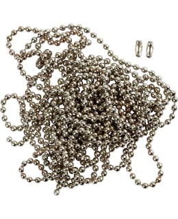 CC HOPEANVÄRINEN 1,5MM KUULAKETJU Main Image