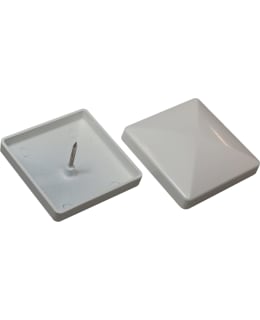 Kokille Cap 102 valkoinen tolpanhattu Main Image