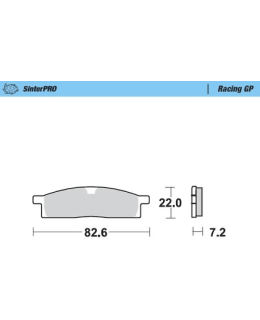 MOTO-MASTER 235-091212 JARRUPALAT YAMAHA Main Image