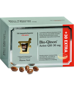 BIO-QINON Q10 30MG 180KAPS RAVINTOLISÄ Main Image