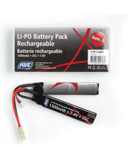 ASG 7.4V 1300MAH 25C LIPO AKKU Main Image