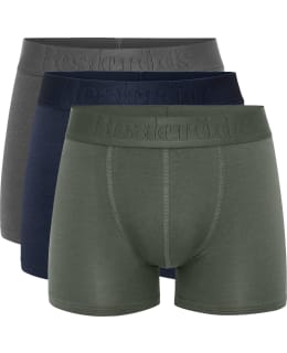 Resteröds miesten 3-pack bambubokserit Main Image