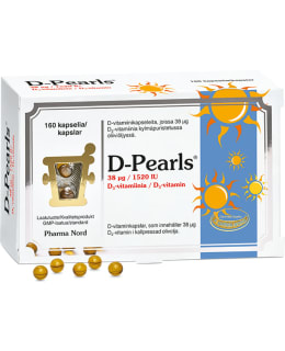 D-PEARLS 38UG 160KAPS RAVINTOLISÄ Main Image