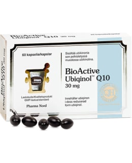 BIOACT Q10 UBIQ 30MG 60KAPS RAVINTOLISÄ Main Image