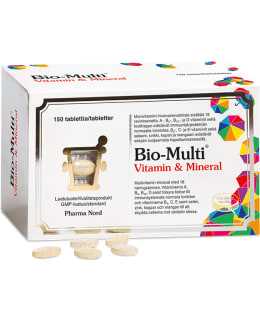 BIO-MULTI VIT&MINER 150TABL RAVINTOLISÄ Main Image