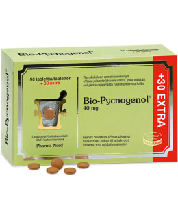 BIO-PYCNOGENOL EXTRA 120TABL RAVINTOLISÄ Main Image