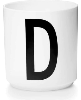 DESIGN LETTERS VALKOINEN D POSLIINIKUPPI Main Image