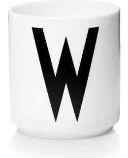 DESIGN LETTERS VALKOINEN W POSLIINIKUPPI Main Image