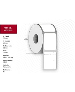 CAPTURE 35000263 PRINTER LABEL Main Image