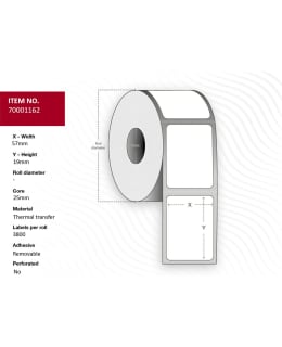 CAPTURE 70001162 PRINTER LABEL Main Image